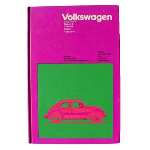 Vtg 1972 Volkswagen Chilton's Repair & Tune-up Guide 1949-1971 Automotive Book